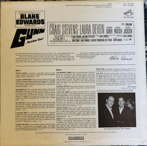 Henry Mancini : Gunn ...Number One!: Music From The Film Score (LP, Album, Dyn)