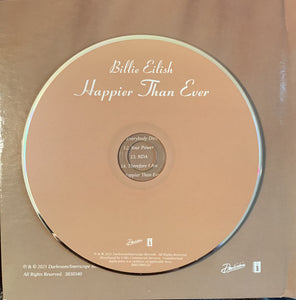 Billie Eilish : Happier Than Ever (CD, Album, Boo)
