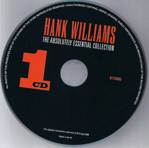 Hank Williams : The Absolutely Essential Collection (3xCD, Comp, RM)