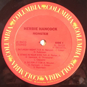Herbie Hancock : Monster (LP, Album)