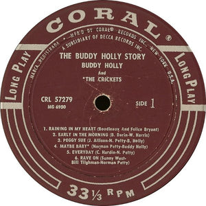 Buddy Holly and The Crickets (2) : The Buddy Holly Story (LP, Comp, Mono)