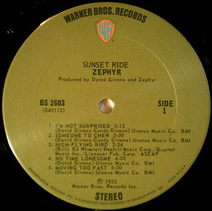 Zephyr (2) : Sunset Ride (LP)