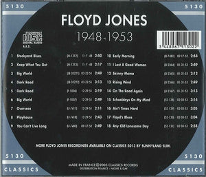 Floyd Jones (2) : The Chronological Floyd Jones: 1948-1953 (CD, Comp)