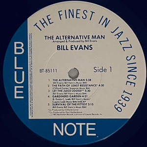 Bill Evans (3) : The Alternative Man (LP, Album, Promo, Jac)