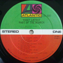 Load image into Gallery viewer, Yusef Lateef : Part Of The Search (LP, PR)
