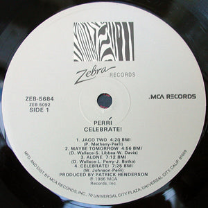 Perri : Celebrate (LP, Album)