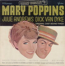 Charger l&#39;image dans la galerie, Various : Walt Disney&#39;s Mary Poppins: Original Cast Soundtrack (LP, Album, Gat)
