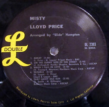 Laden Sie das Bild in den Galerie-Viewer, Lloyd Price : Misty (LP, Album, Mono)
