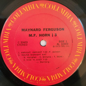 Maynard Ferguson : M.F.Horn | 3 (LP, Album, Ter)