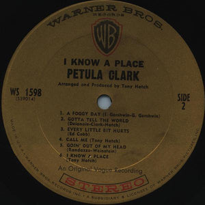 Petula Clark : I Know A Place (LP, Album)