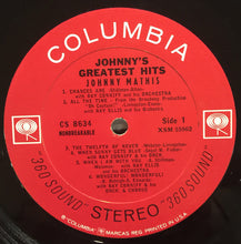 Load image into Gallery viewer, Johnny Mathis : Johnny&#39;s Greatest Hits (LP, Comp, RE)
