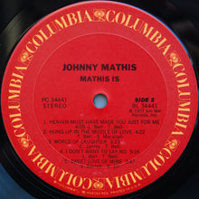 Laden Sie das Bild in den Galerie-Viewer, Johnny Mathis : Mathis Is... (LP, Album, Pit)
