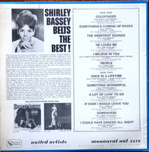 Laden Sie das Bild in den Galerie-Viewer, Shirley Bassey : Shirley Bassey Belts The Best! (LP, Album, Mono)
