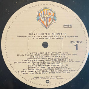 T.G. Sheppard : Daylight (LP, Album)