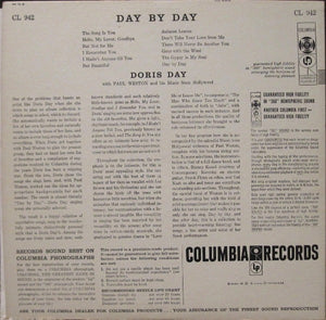 Doris Day With Paul Weston And His Music From Hollywood : Day By Day (LP, Album, Mono, Hol)