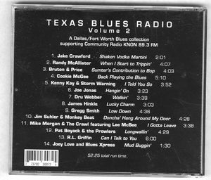 Various : Texas Blues Radio Volume 2 (CD, Comp)