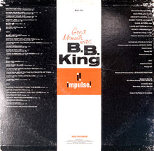 Laden Sie das Bild in den Galerie-Viewer, B.B. King : Great Moments With B.B. King (2xLP, Comp)
