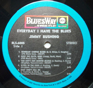 Jimmy Rushing With Oliver Nelson And His Orchestra : Every Day I Have The Blues (LP, Album)