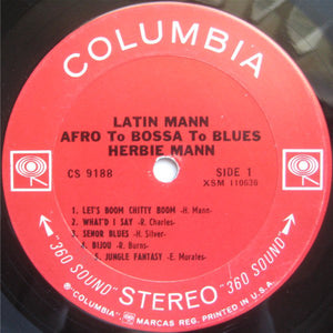 Herbie Mann : Latin Mann (Afro To Bossa To Blues) (LP, Album)