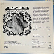 Laden Sie das Bild in den Galerie-Viewer, Quincy Jones : Walking In Space (LP, Album, Unofficial)
