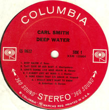 Laden Sie das Bild in den Galerie-Viewer, Carl Smith (3) : Deep Water (LP, Album)

