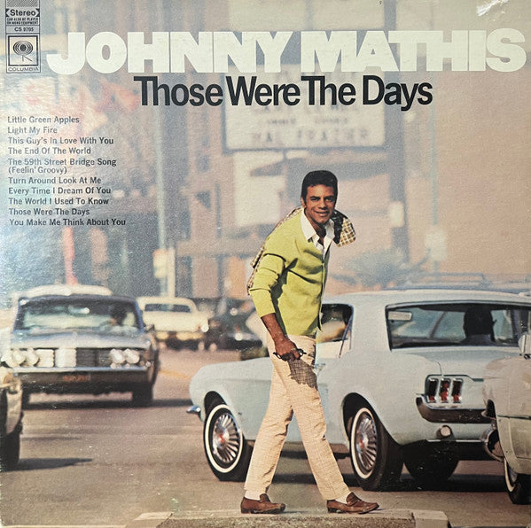 Johnny Mathis : Those Were The Days (LP, Album, San)