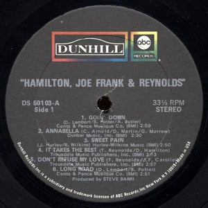 Hamilton, Joe Frank & Reynolds : Hamilton, Joe Frank & Reynolds (LP, Album, Gat)