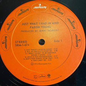 Faron Young : Just What I Had In Mind (LP)