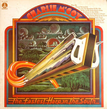 Laden Sie das Bild in den Galerie-Viewer, Charlie McCoy : The Fastest Harp In The South (LP, Album, Pit)

