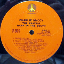 Charger l&#39;image dans la galerie, Charlie McCoy : The Fastest Harp In The South (LP, Album, Pit)
