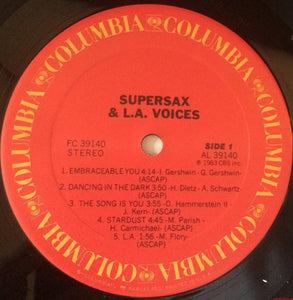 Supersax & L.A. Voices* : Supersax & L.A. Voices (LP, Album)