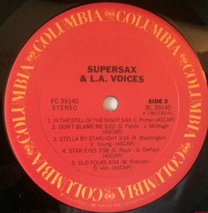 Supersax & L.A. Voices* : Supersax & L.A. Voices (LP, Album)