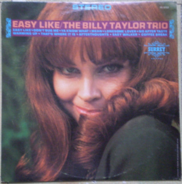 The Billy Taylor Trio* : Easy Like (LP, Album)