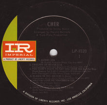 Charger l&#39;image dans la galerie, Chér* : Chér (LP, Album, Mono, Ind)
