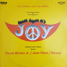 Load image into Gallery viewer, Oscar Brown Jr. / Jean Pace / Sivuca : Joy (LP, Album)
