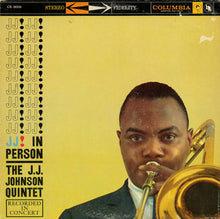 Charger l&#39;image dans la galerie, The J.J. Johnson Quintet : J. J. In Person! (LP, Album, RE)
