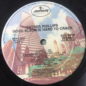 Esther Phillips : Good Black Is Hard To Crack (LP, Album)