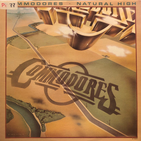 Commodores : Natural High (LP, Album, Sup)