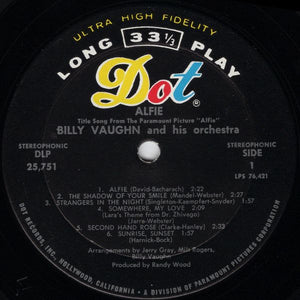 Billy Vaughn : Alfie (LP, Album)
