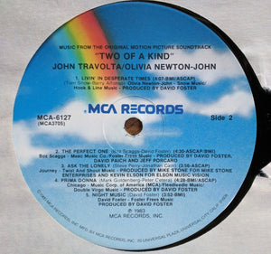 Various : Two Of A Kind - Music From The Original Motion Picture Soundtrack (LP, Album, Gat)