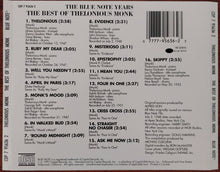 Laden Sie das Bild in den Galerie-Viewer, Thelonious Monk : The Best Of Thelonious Monk (CD, Comp)
