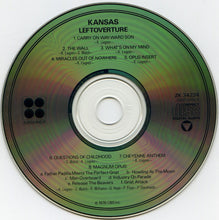 Laden Sie das Bild in den Galerie-Viewer, Kansas (2) : Leftoverture (CD, Album, RE, RP)
