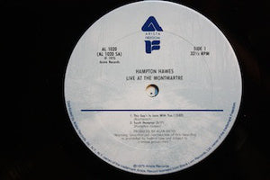 Hampton Hawes : Live At The Montmartre (LP, Album)