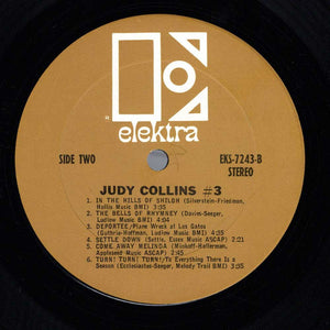 Judy Collins : Judy Collins #3 (LP, Album, Ter)