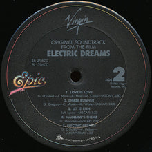 Laden Sie das Bild in den Galerie-Viewer, Various : Electric Dreams (Original Soundtrack From The Film) (LP, Album)
