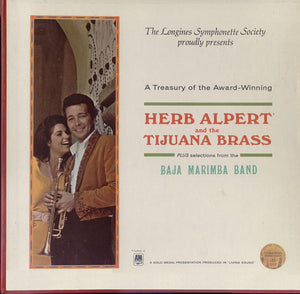 Herb Alpert And The Tijuana Brass*, Baja Marimba Band : A Treasury Of Herb Alpert And The Tijuana Brass Plus Selections From The Baja Marimba Band (5xLP, Comp + Box, Comp)