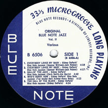 Laden Sie das Bild in den Galerie-Viewer, Sidney DeParis&#39; Blue Note Jazzmen / James P. Johnson&#39;s Blue Note Jazzmen : Original Blue Note Jazz Volume II (LP, Comp, Gat)
