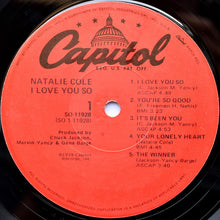 Load image into Gallery viewer, Natalie Cole : I Love You So (LP, Album, Los)
