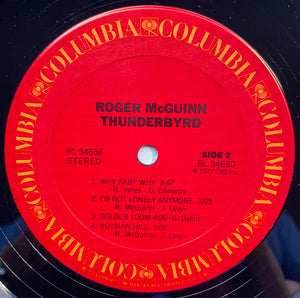 Roger McGuinn : Thunderbyrd (LP, Album, Pit)