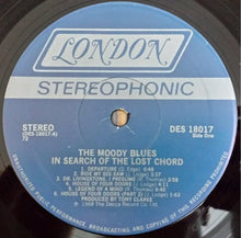 Laden Sie das Bild in den Galerie-Viewer, The Moody Blues : In Search Of The Lost Chord (LP, Album, Card, RE, 72 )
